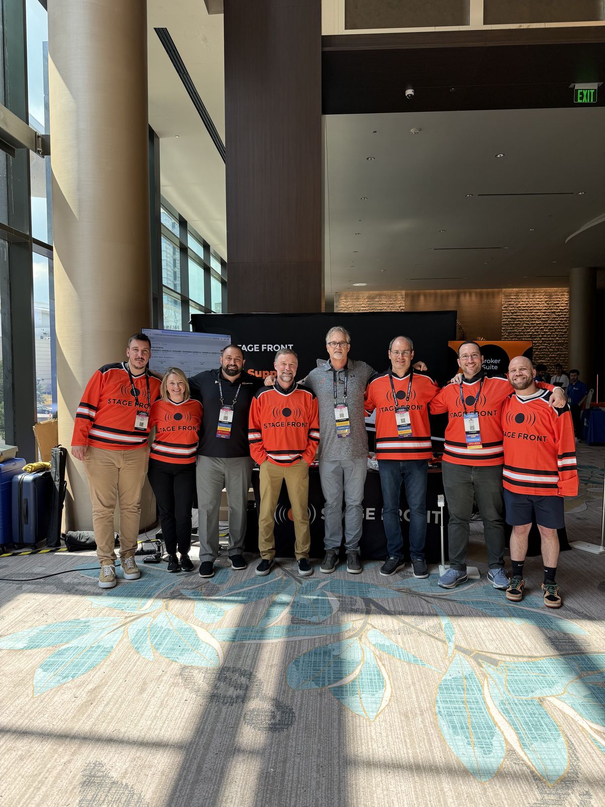 The team at the World Ticket Conference